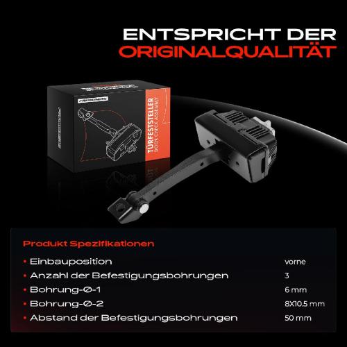 1x Türfeststeller Türfangband Türstopper Vorne für BMW 5er E60 E61 2001-2010 Bild 1x Türfeststeller Türfangband Türstopper Vorne für BMW 5er E60 E61 2001-2010
