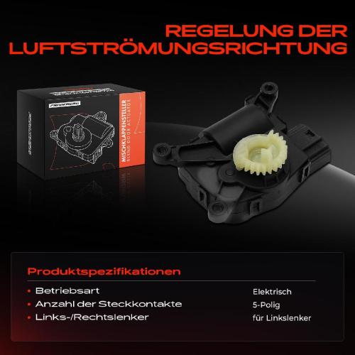 1x Stellmotor Mischklappe Klimaanlage für VW Golf 7 Passat Audi A3 Q2 Q3 Bild 1x Stellmotor Mischklappe Klimaanlage für VW Golf 7 Passat Audi A3 Q2 Q3