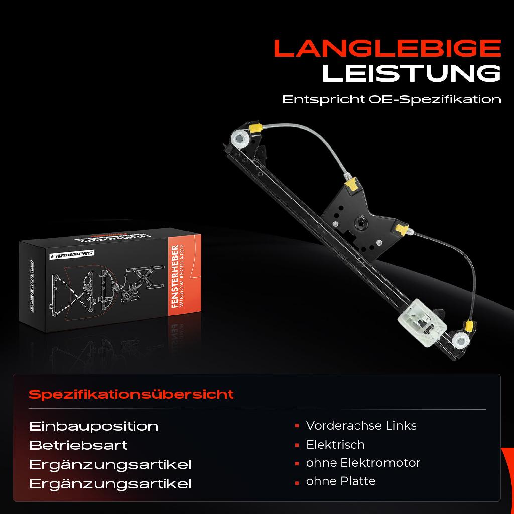 1x Fensterheber Vorne Links für Fiat 500L 351 352 Schrägheck ab 2012