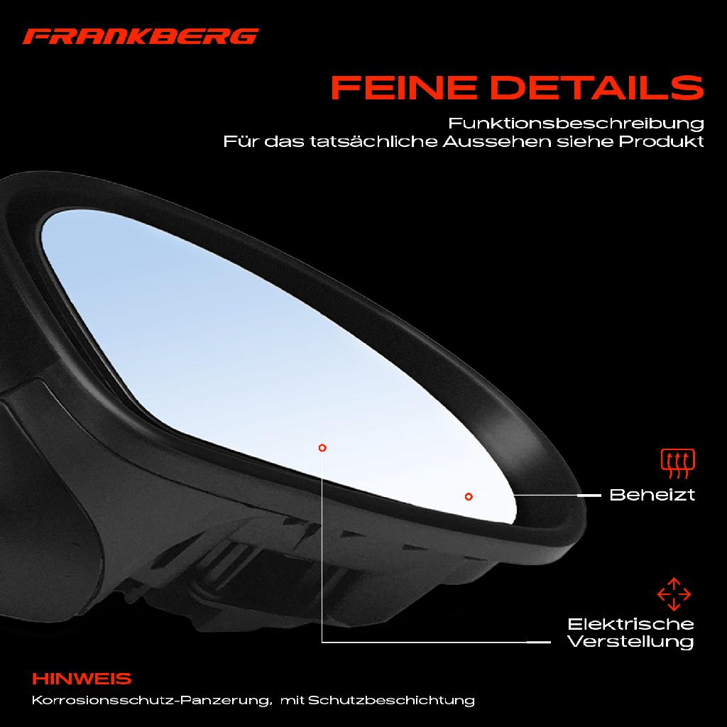 1x Außenspiegel Links für Seat Leon Toledo II 1M1 1M2 2003-2006