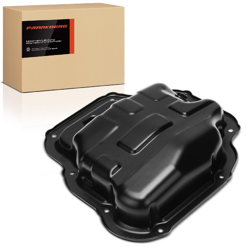 Frankberg 1x Ölwanne Motorölwanne für Nissan Cube Micra III Note NV200 Qashqai 2 I Tiida 2005-2018 1.6L
