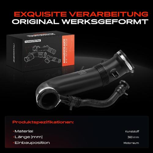 Frankberg 1x Ansaugschlauch, Luftfilter für MINI Mini R55 R61 R57 R60 2007-2016 Bild Frankberg 1x Ansaugschlauch, Luftfilter für MINI Mini R55 R61 R57 R60 2007-2016