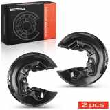 2x Ankerblech Bremsscheibe Hinterachse Beidseitig für VW Golf 6 R Passat Audi A3 Q3 Skoda Superb