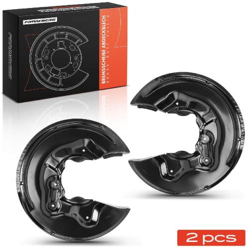 2x Ankerblech Bremsscheibe Hinterachse Beidseitig für VW Golf 6 R Passat Audi A3 Q3 Skoda Superb Bild 2x Ankerblech Bremsscheibe Hinterachse Beidseitig für VW Golf 6 R Passat Audi A3 Q3 Skoda Superb