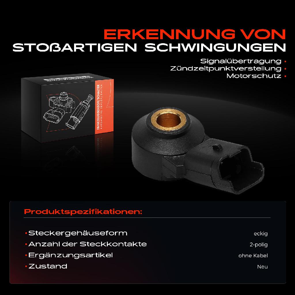 1x Klopfsensor Klopfgeber für BMW F30 F80 F20 F21 MINI R56 Citroën C4 Peugeot 308