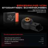 1x Klopfsensor Klopfgeber für BMW F30 F80 F20 F21 MINI R56 Citroën C4 Peugeot 308