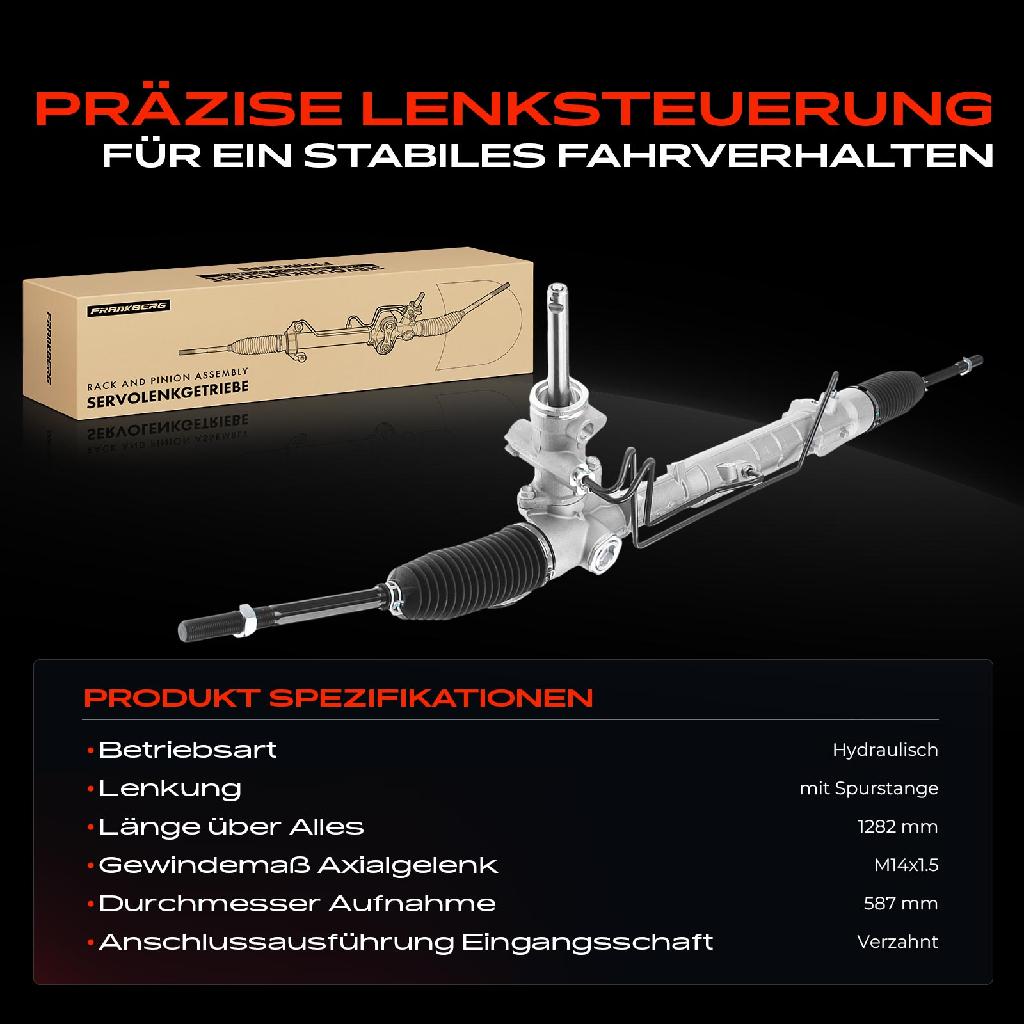 1x Lenkgetriebe Servolenkgetriebe für Mazda 3 Stufenheck BK 2003-2009