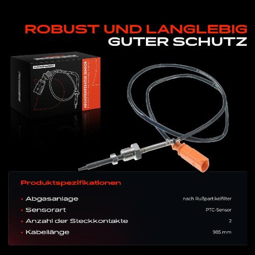 1x Abgastemperatursensor für VW Touareg 7P5 Porsche Cayenne 3.0L Bild 1x Abgastemperatursensor für VW Touareg 7P5 Porsche Cayenne 3.0L