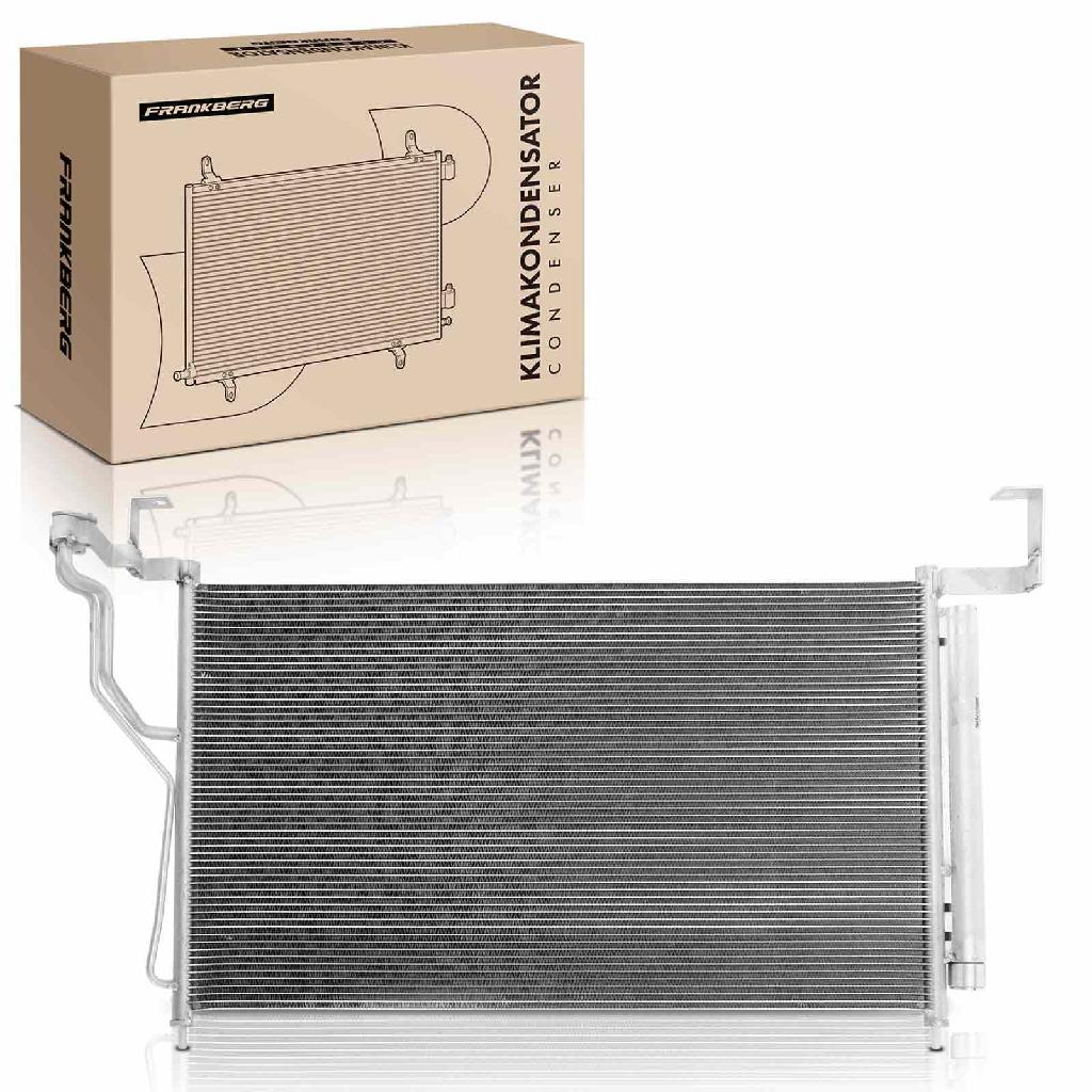 Frankberg 1x Kondensator Klimaanlage für Hyundai H-1 Cargo/Travel TQ 2.5L