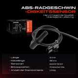 1x ABS Sensor Hinterachse links für Mitsubishi Space Runner N6W N7W Space Wagon N8W N9W 2.0L 2.4L 1998-2004