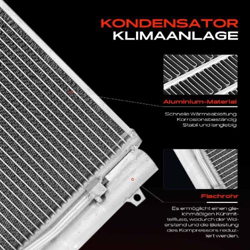 Frankberg 1x Kondensator Klimaanlage für VW CC 358 Passat Variant Alltrack 3C2 365 357 Bild Frankberg 1x Kondensator Klimaanlage für VW CC 358 Passat Variant Alltrack 3C2 365 357