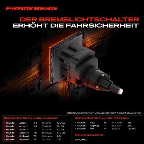 1x Bremslichtschalter für Hyundai Accent Elantra Coupe H-1 Lantra i10 1.6L 2.0L Bild 1x Bremslichtschalter für Hyundai Accent Elantra Coupe H-1 Lantra i10 1.6L 2.0L