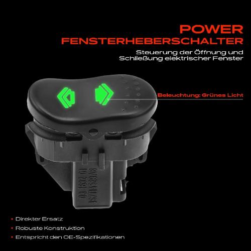 2x Fensterheberschalter für Ford Escort Mondeo Transit Bild 2x Fensterheberschalter für Ford Escort Mondeo Transit