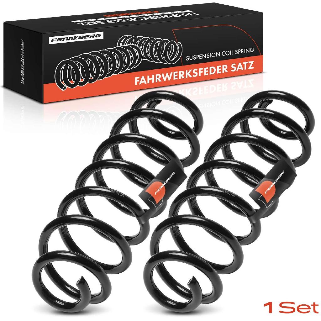 2x Fahrwerksfeder Hinterachse für Seat Toledo III 5P2 1.6L 1.8L 1.9L 2.0L 2004-2009