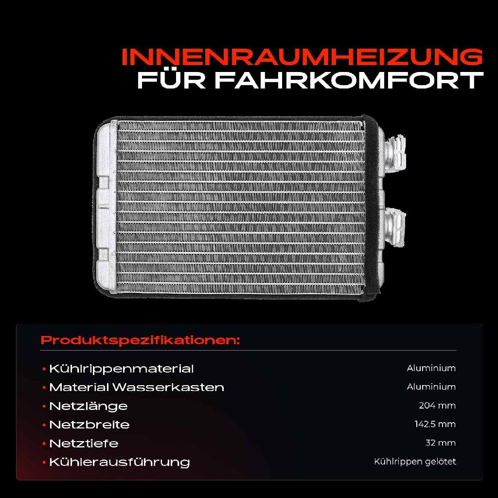 1x Wärmetauscher Innenraumheizung für BMW 3er E46 316-328 Touring Compact Coupe