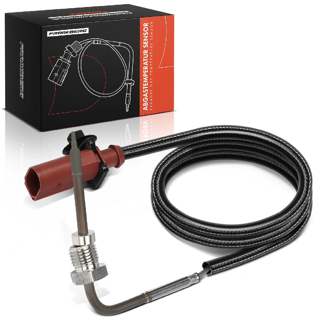 Frankberg 1x Abgastemperatursensor für VW Crafter Pritsche/Fahrgestell SZ 2.0L Bj ab 2016