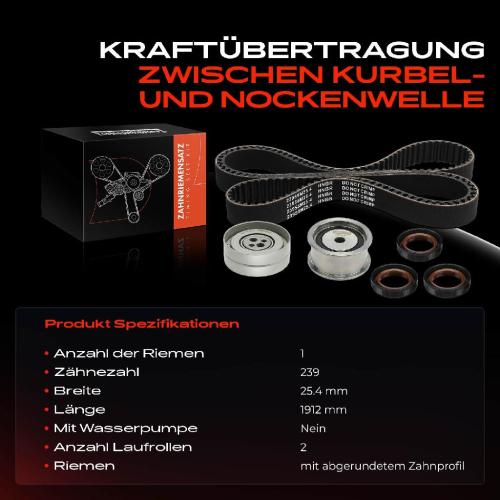 Frankberg 1x Zahnriemensatz Zahnriemen für Audi 80 8C2 A4 8D2 A6 4A2 A8 4D2 Coupe Cabriolet Bild Frankberg 1x Zahnriemensatz Zahnriemen für Audi 80 8C2 A4 8D2 A6 4A2 A8 4D2 Coupe Cabriolet