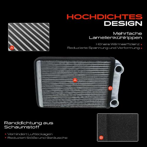 1x Wärmetauscher Innenraumheizung für Opel Astra J P10 J Astra K B16 Zafira P12 Bild 1x Wärmetauscher Innenraumheizung für Opel Astra J P10 J Astra K B16 Zafira P12
