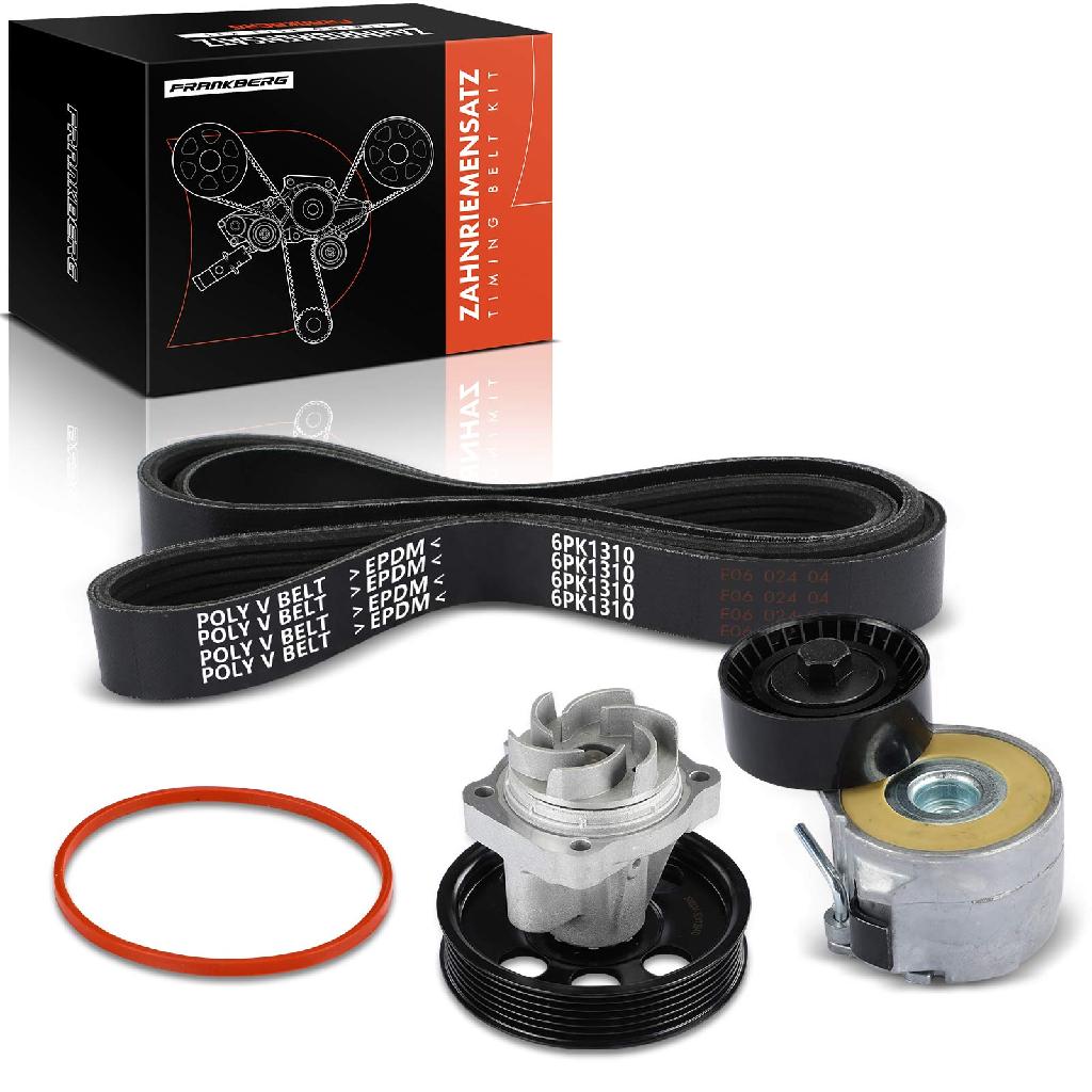 1x Keilrippenriemensatz Wasserpumpe für Fiat 500 Idea Panda Punto Lancia Musa