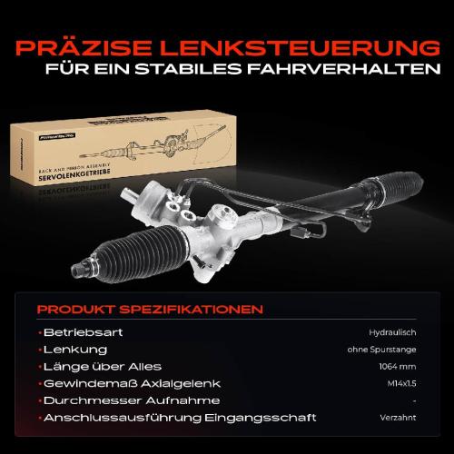Frankberg 1x Lenkgetriebe Servolenkgetriebe für Audi A6 A6 Avant 4B C5 1997-2005 Bild Frankberg 1x Lenkgetriebe Servolenkgetriebe für Audi A6 A6 Avant 4B C5 1997-2005