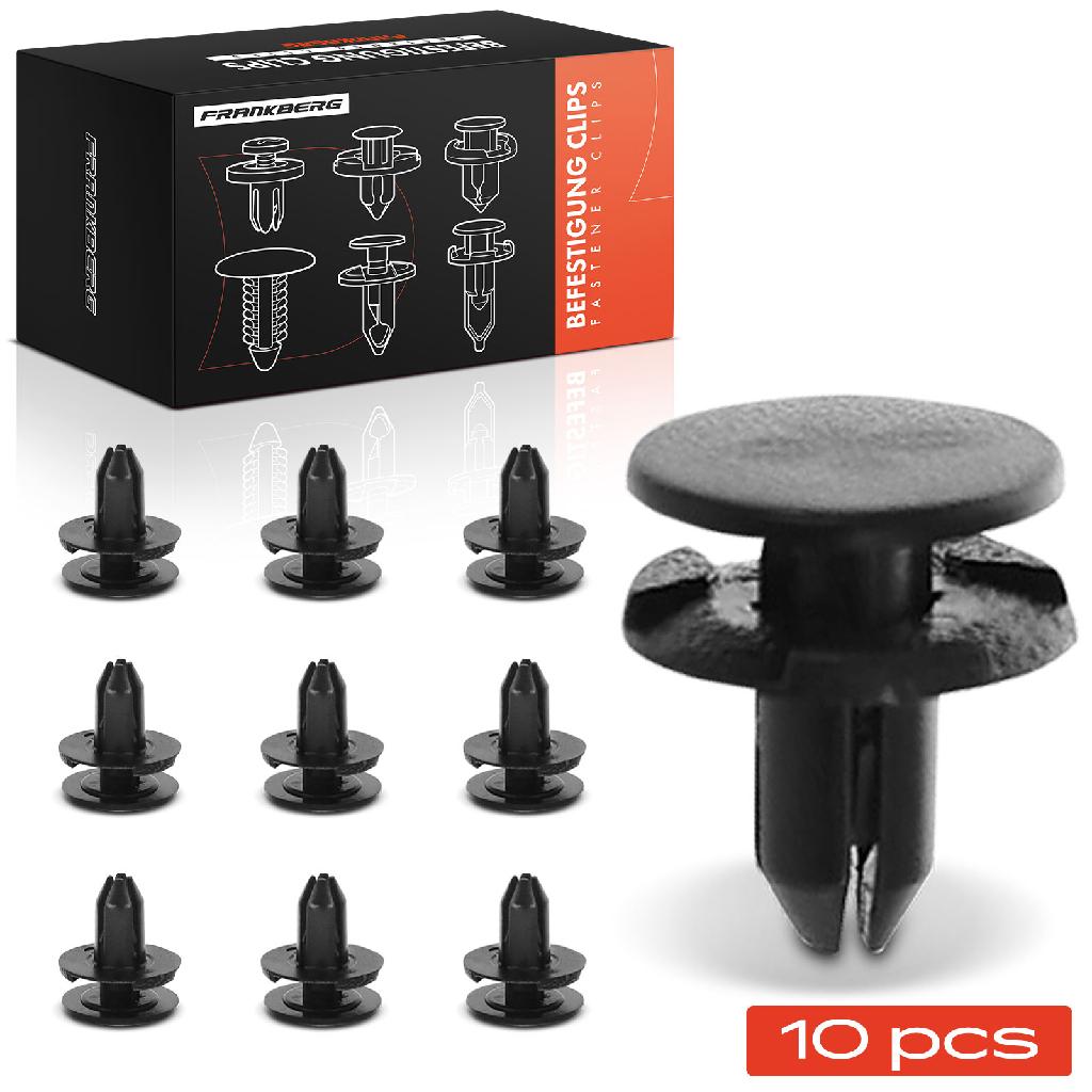 10x Befestigungsclips Motorhaube für Infiniti Nissan Juke NV200 Pathfinder