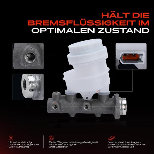 1x Hauptbremszylinder Bremszylinder für Mitsubishi L200/Triton KAT KBT 2.5L Bild 1x Hauptbremszylinder Bremszylinder für Mitsubishi L200/Triton KAT KBT 2.5L