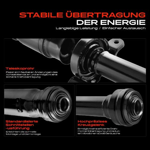 Frankberg 1x Kardanwelle Gelenkwelle Hinterachse für Audi Q7 4LB 3.0L 2010-2015 Bild Frankberg 1x Kardanwelle Gelenkwelle Hinterachse für Audi Q7 4LB 3.0L 2010-2015