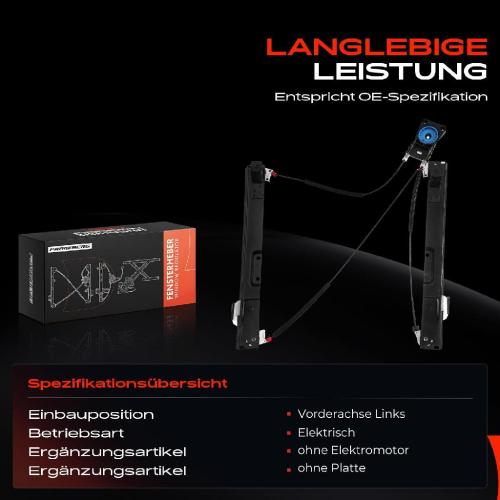 Frankberg 1x Fensterheber Vorne Links für Ford Mondeo 4 BA7 2007-2015 4/5-TÜRIG Bild Frankberg 1x Fensterheber Vorne Links für Ford Mondeo 4 BA7 2007-2015 4/5-TÜRIG