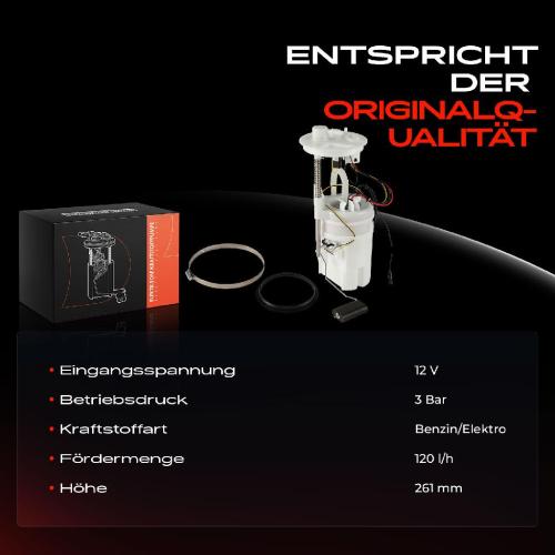 Frankberg 1x Kraftstoffpumpe für BMW X3 F25 X4 F26 X5 E70 F15 F85 X6 E71 E72 F16 F86 1.6L 2.0L 3.0L 2006-2019 Bild Frankberg 1x Kraftstoffpumpe für BMW X3 F25 X4 F26 X5 E70 F15 F85 X6 E71 E72 F16 F86 1.6L 2.0L 3.0L 2006-2019