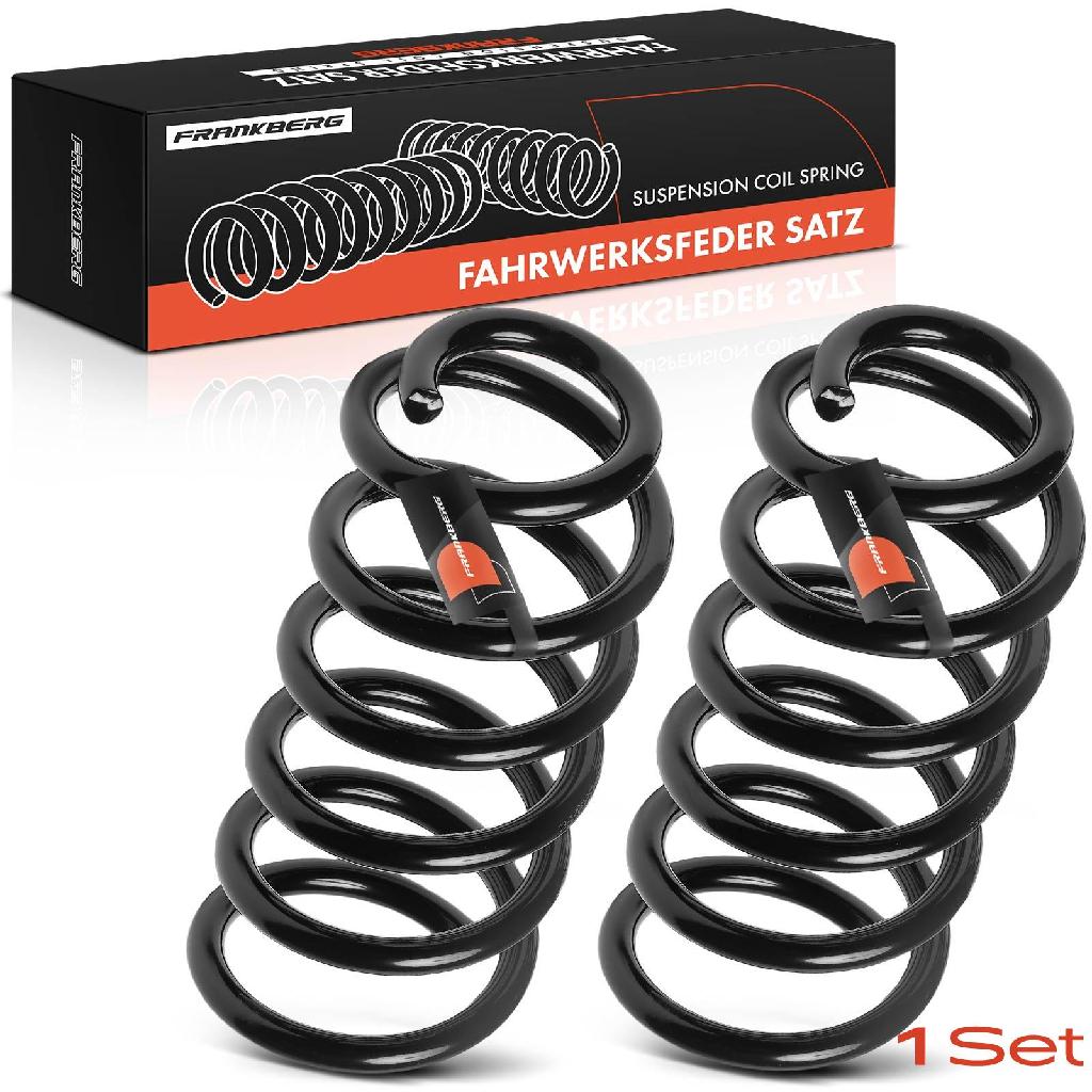 2x Fahrwerksfeder Hinterachse für Audi A6 Avant 4B5 1.8L 2.4L 2.5L 2.8L 3.0L 1997-2005