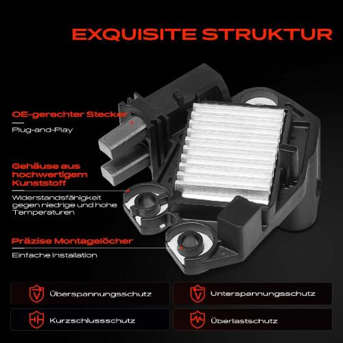 1x Lichtmaschinenregler Generatorregler für Audi 100 80 A2 A3 8C2 Alfa Romeo 145 Bild 1x Lichtmaschinenregler Generatorregler für Audi 100 80 A2 A3 8C2 Alfa Romeo 145