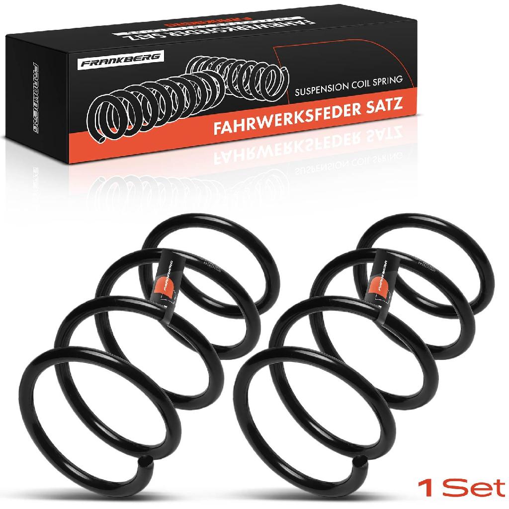 Frankberg 2x Fahrwerksfeder Vorderachse für Renault Twingo II CN0 Wind E4M 1.6L 1.2L Bj ab 2008