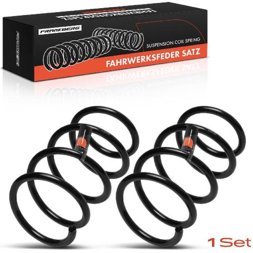 Frankberg 2x Fahrwerksfeder Vorderachse für Renault Twingo II CN0 Wind E4M 1.6L 1.2L Bj ab 2008 Bild Frankberg 2x Fahrwerksfeder Vorderachse für Renault Twingo II CN0 Wind E4M 1.6L 1.2L Bj ab 2008