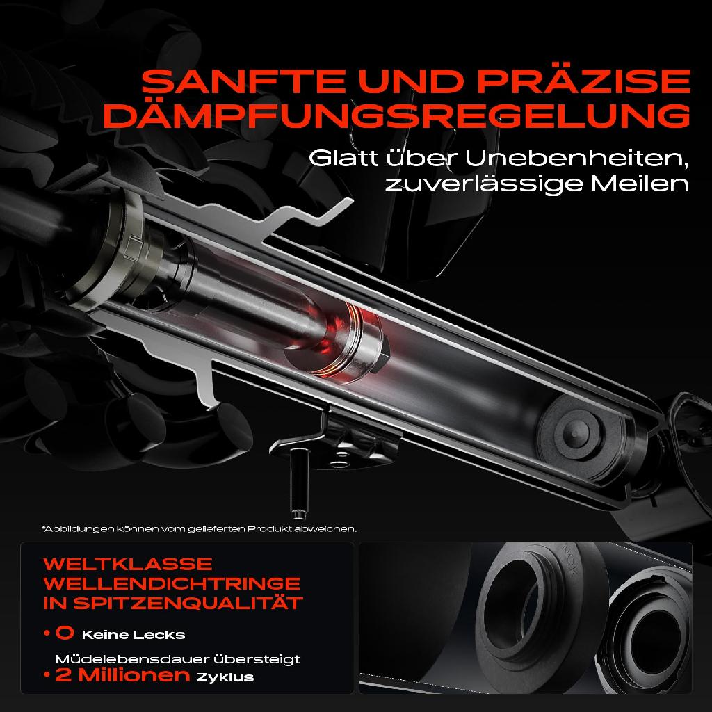 2x Stoßdämpfer Hinterachse für Toyota Prius Liftback W2 1.5L 2003-2009