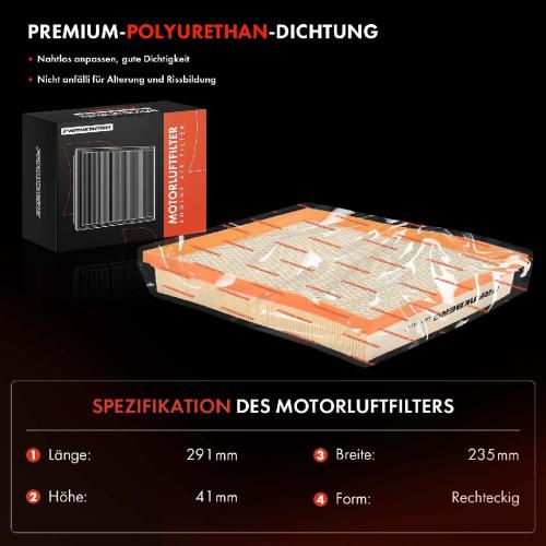 1x Luftfilter Filtereinsatz für Opel Astra G CC T98 F70 1.7 2.0 2001-2009 Bild 1x Luftfilter Filtereinsatz für Opel Astra G CC T98 F70 1.7 2.0 2001-2009