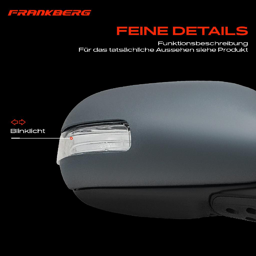 1x Außenspiegel Links für Toyota Auris E15 1.3L 1.4L 1.6L 1.8L 2.0L 2.2L 2010-2012