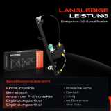 1x Fensterheber Hinten Rechts für Renault Modus F/JP0 ab 04