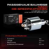1x Magnetschalter Starter für Audi 80 100 Avant Coupe 1.4L-2.0L
