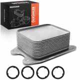 Frankberg 1x Ölkühler Motoröl für VW Audi A1 8X A3 8V A4 A5 Q2 Q3 Seat Ibiza IV V Leon Skoda