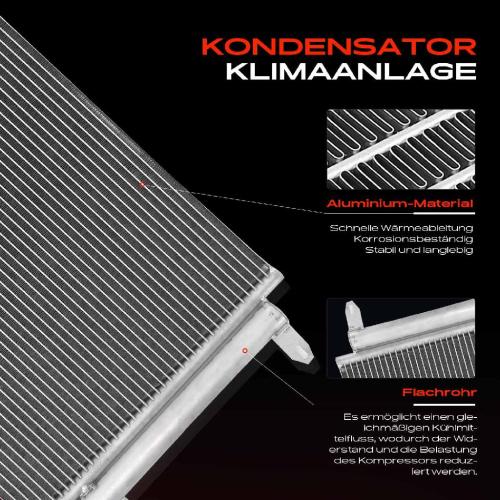 Frankberg 1x Kondensator Klimaanlage für VW Beetle 5C Jetta 4 162 163 AV 1.2L-2.5L Bild Frankberg 1x Kondensator Klimaanlage für VW Beetle 5C Jetta 4 162 163 AV 1.2L-2.5L