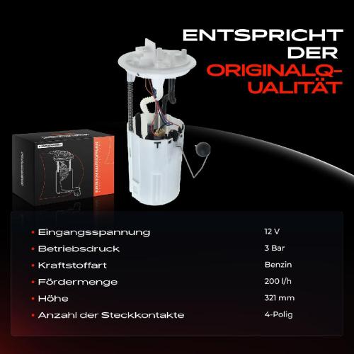 1x Kraftstoffpumpe für Alfa Romeo 156 932 156 Sportwagon GT 937 1.9L 2.4L 2002-2010 Bild 1x Kraftstoffpumpe für Alfa Romeo 156 932 156 Sportwagon GT 937 1.9L 2.4L 2002-2010