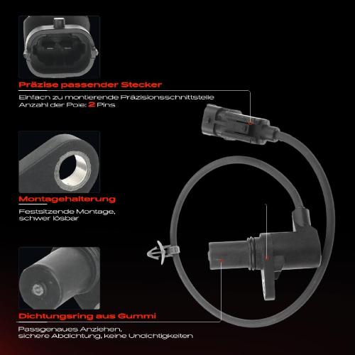 1x Kurbelwellensensor Impulsgeber für KIA Picanto TA 1.0L 2011-2017 Bild 1x Kurbelwellensensor Impulsgeber für KIA Picanto TA 1.0L 2011-2017