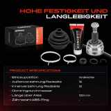 1x Antriebswelle Gelenksatz Vorderachse für VW Golf Bora Audi A3 8L1 TT Seat Leon Skoda