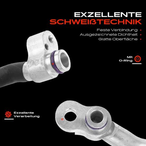 1x Hochdruckleitung Klimaanlage für Audi A6 4G2 C7 4GC 2.0L 3.0L Bild 1x Hochdruckleitung Klimaanlage für Audi A6 4G2 C7 4GC 2.0L 3.0L