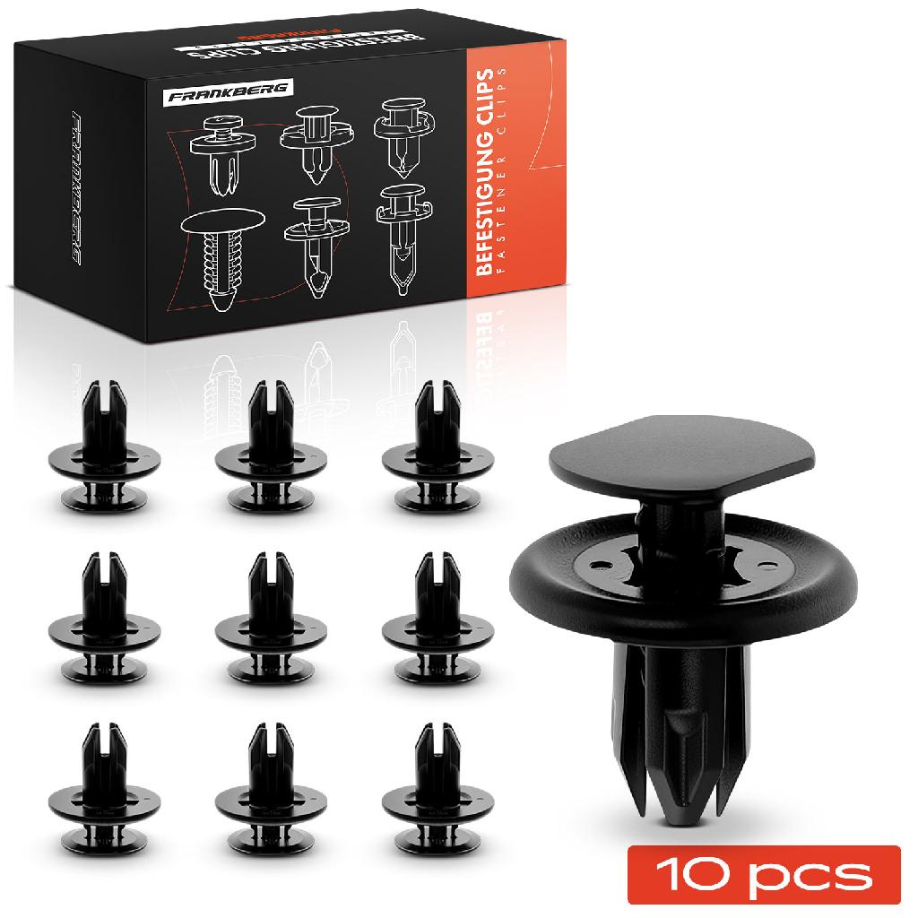 Frankberg 10x Befestigungsclips Radseitig & Motorseitig für Mazda 2 3 Stufenheck 6 Hatchback CX-3 CX-5 CX-9