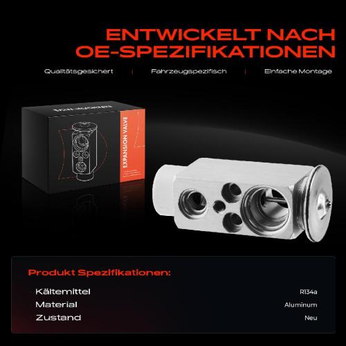 1x Expansionsventil Klimaanlage für BMW 3er E36 5er E34 7er E32 E38 8er E31 Z3 E36 Bild 1x Expansionsventil Klimaanlage für BMW 3er E36 5er E34 7er E32 E38 8er E31 Z3 E36