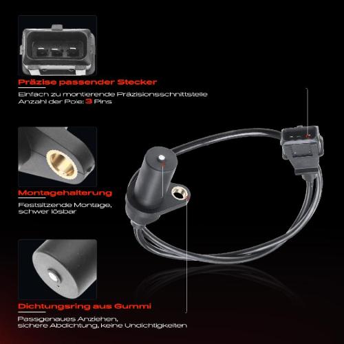 1x Kurbelwellensensor Impulsgeber für Citroën Jumper Fiat Brava Doblo Peugeot Boxer Bild 1x Kurbelwellensensor Impulsgeber für Citroën Jumper Fiat Brava Doblo Peugeot Boxer