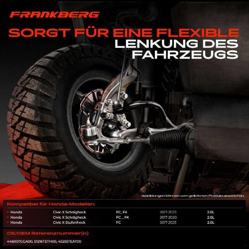 1x Achsschenkel Radlagergehäuse Komplett Vorderachse Links für Honda Civic X Schrägheck FC FK Bild 1x Achsschenkel Radlagergehäuse Komplett Vorderachse Links für Honda Civic X Schrägheck FC FK