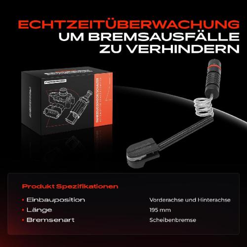 Frankberg 1x Warnkontakt Bremsbelagverschlei Vorderachse oder Hinterachse f r VW LT 28-35 28-46 II Mercedes-Benz Bild Frankberg 1x Warnkontakt Bremsbelagverschlei Vorderachse oder Hinterachse f r VW LT 28-35 28-46 II Mercedes-Benz