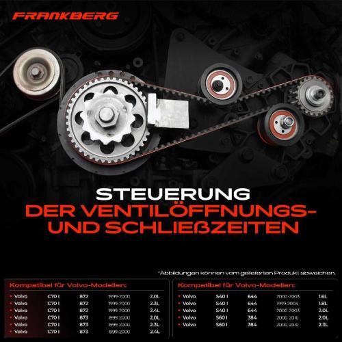 1x Zahnriemensatz Zahnriemen Wasserpumpe für Volvo C70 S40 I S60 S70 S80 I V40 V70 Bild 1x Zahnriemensatz Zahnriemen Wasserpumpe für Volvo C70 S40 I S60 S70 S80 I V40 V70